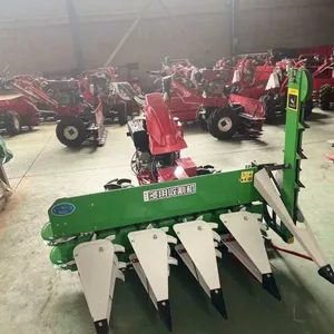 Easy Operation Hand Push Self Propelled Grain Harvester Mini Reaper With High Quality for Farmland Harvest thumbnail-4