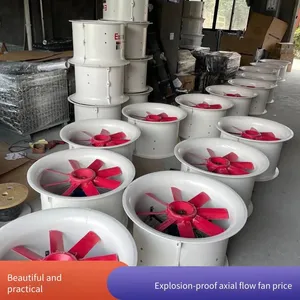 Ft35-11 Anti-corrosion Axial Flow Fan, 0.37kw Fiberglass Fan, Air Volume 5500, Low Noise thumbnail-2
