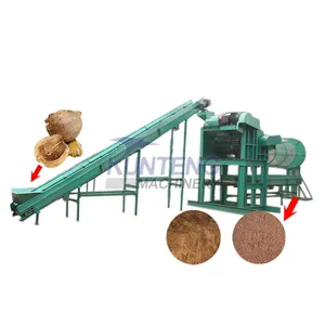 Automatic Palm Fiber Extraction Machine Sisal Fiber Coconut Shell Fiber Extraction Machine EPC thumbnail-1