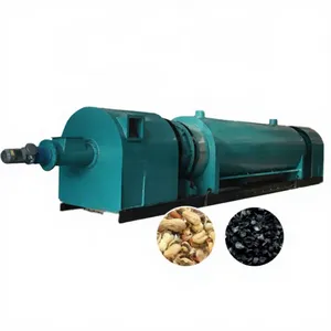 Agricultural Waste Straw Continuous Carbonization Furnace Coal Pyrolysis Machine EPC thumbnail-1