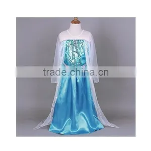 Wholesale JUNHOU BRAND Cheap 2015 Frozen Elsa Dress With Rhino thumbnail-1
