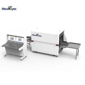 Hawkeyes 6550Dmv Factory X Ray Luggage Security Screening Equipment 660*510 Tunnel Dual Energy 3 View X Ray Security Scanner thumbnail-1