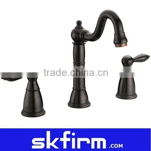 3 Pcs Euro Design Bathroom Bathtub Brass Faucet thumbnail-1