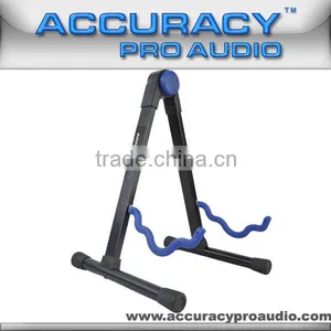 Portable A Frame Folding Metal Guitar Holder GS001DBL thumbnail-1