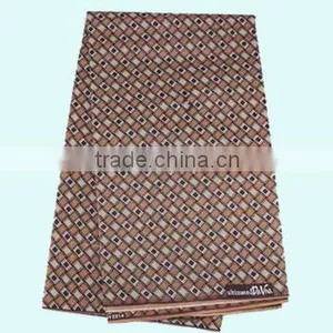 Low Price Wax in 100% Cotton Fabric for Wedding Dress W75 thumbnail-1