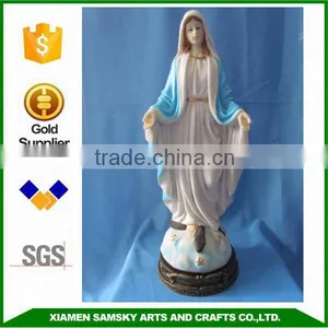 Lady of Grace 12'' Polyresin Figurine Religious Christian Figurine thumbnail-1