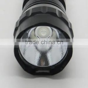 18650 Green LED Lighting Torch High Power Aluminum Flashlight thumbnail-5
