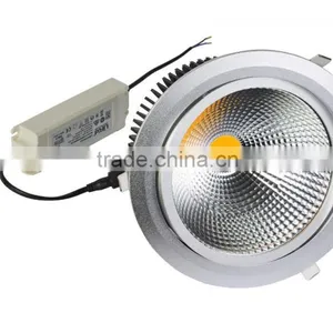 5 Years Warranty High-end 50w Housing Dimmable Cob Led Downlight thumbnail-4