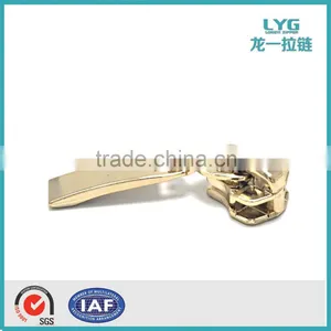 Fashion Design High Quality Slider Gold Zipper Slider Garment Accessories thumbnail-1