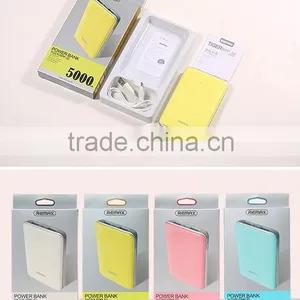 Remax Tiger Series RPP-33 5000mah Power Charger For IPhone SE Dual USB Input Port Polymer Power Bank For Samsung S5 S6 TB-0388 thumbnail-6