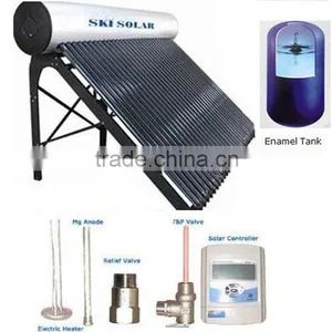 Hot Water Heater: Integrated & Pressurized Solar Water Heater With Porcelain Enamel Inner Tank thumbnail-1