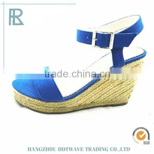 Hot Fashion Rope Sole Women Hemp Rope Shoes thumbnail-1