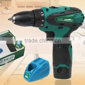 12V Double Speed Li-ion Battery Industrail Grade Waterproof Electric Drill Charged Electric Drill,+1 Battery+1charger thumbnail-3