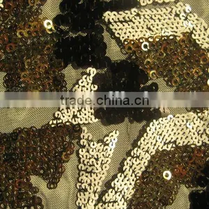 2015 Poly Fabric Sequin Mesh Fabric Textiles thumbnail-1