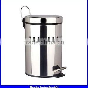Foot Pedal Stainless Steel Waste Bin thumbnail-6