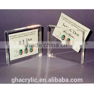 GH-RZ603 Customized Acrylic Racks for Office ,customized Acrylic Box for Pen thumbnail-1