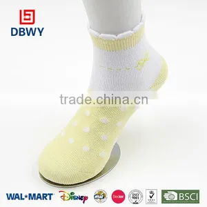 New Style Bubble Ribtop Point Jacquard Girl Cotton Baby Sock thumbnail-1