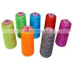 Sell Yarn: 100% Polyester Sewing Thread Color and Raw White thumbnail-1