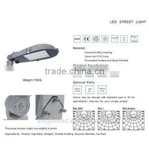 Module Type 80w IP65 MW Driver Bridgelux Chip SP-1009 LED Street Light CE/ROHS/LM79 thumbnail-4