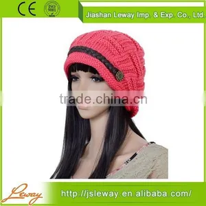 China Hot Sale New Products Wholesale Knit Beanie thumbnail-1