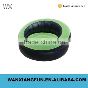 Modern Flocking Inflatable Lounger Chair Stool Sofa thumbnail-1