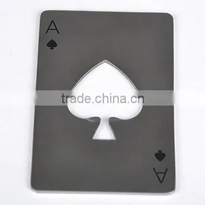 Credit Card Size Casino Poker Shaped Bottle Opener thumbnail-4