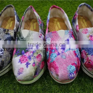 The New Color Printing High Bottom Ladies Casual Shoes thumbnail-1