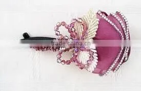 New Fashion Delicate Flower Banana Hair Clip Pearls Hairclips thumbnail-4