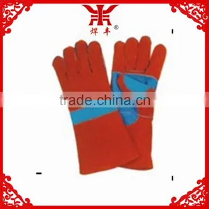 Different Types and Different Color Cow Leather Gloves for Welding thumbnail-4