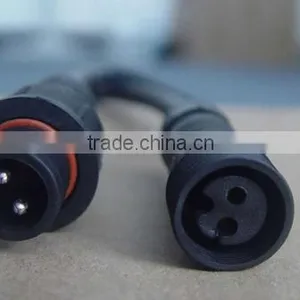 2 Pin/3 Pin IP68 Waterproof Power Connector Cable With Male and Female thumbnail-3