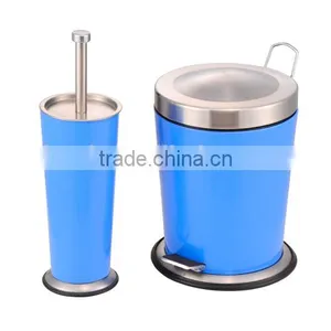 Cone-shape Toilet Brush Holder With Plastic Brush thumbnail-5