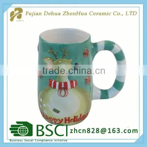 Ceramic Custom Gift Decoration Christmas Mug thumbnail-5