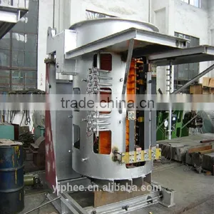 Hot Sale!! 1.25T Steel Shell Industrial Electrical Melting Induction Furnace thumbnail-1