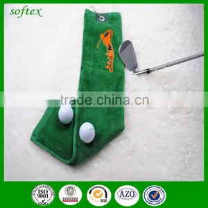Golf Towel and Clip Microfiber Printing Golf thumbnail-4