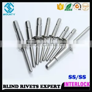 BUTTON HEAD STRUCTURAL INTERLOK RIVETS thumbnail-3