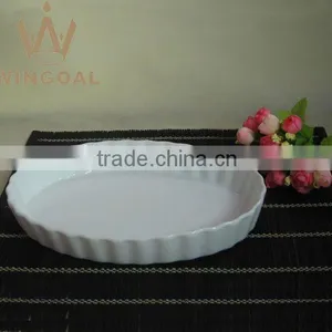 Ceramic Oval Shape Fruit Plate thumbnail-1