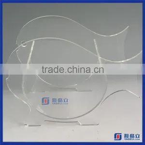 Manufacturer Supplier Fish Shaped Acrylic Fish Tank / Plexiglass Aquarium Stand / Pmma Fish Bowl Stands thumbnail-5
