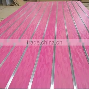 Cheap Price High Quality PVC Raw MDF Slatwall Board thumbnail-1