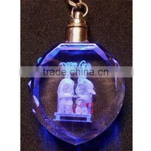 2015 Personalized 3d Laser Keychain Flashlight thumbnail-3