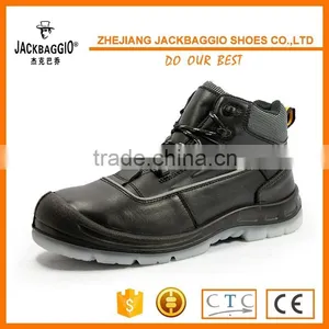 China Cow Split Leather Cat Safety Shoes thumbnail-1