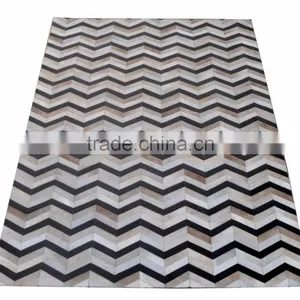 Hair-On Cowhide Leather Carpet M-115 thumbnail-1