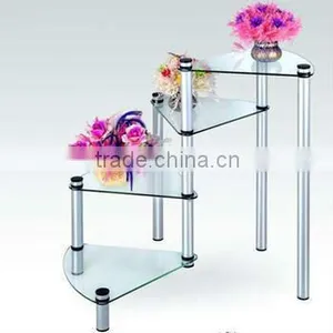 Safety Tempered Console Glass Table thumbnail-1