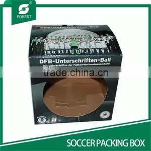PAPER PACKING BOX WITH HOLE FOR FOOTBALL thumbnail-6
