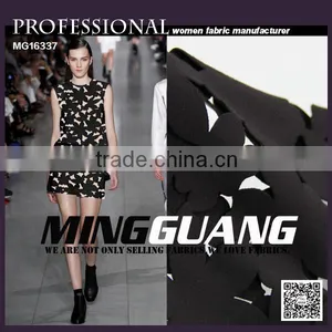 2016 95% Poly 5%SP Laser Technics Suede Fabric for Lady Dress thumbnail-1