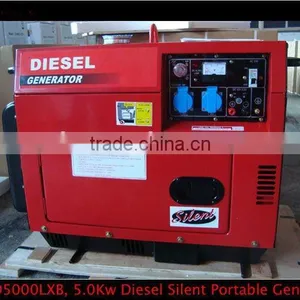 5.0Kw Diesel Portable Generator, CE/GS/EPA Approved thumbnail-1