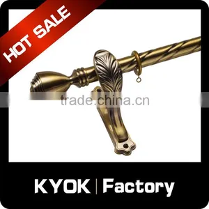 KYOK New Design Wrought Iron Products,aluminium Window Curtain Accessories,ceiling Mounted Curtain Rod thumbnail-2