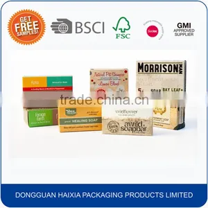 Hot Selling Brown Craft Soap Gift Packaging Box thumbnail-2