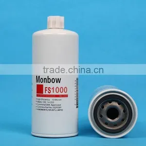 FLEETGUARD FS1000 SPIN-ON FUEL FILTER FOR CONSTRUCTION MACHINERY thumbnail-1