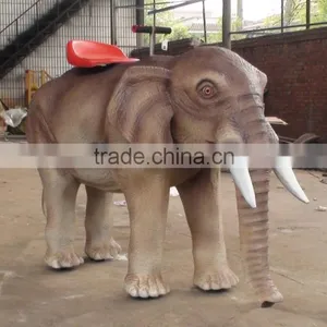 Amusement Walking Animals for Riding Realistic Elephant thumbnail-1