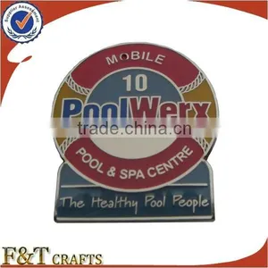 we Make Custom Metal Badges With Metal Painted Safety Pin thumbnail-3
